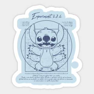 Vitruvian Stitch Sticker